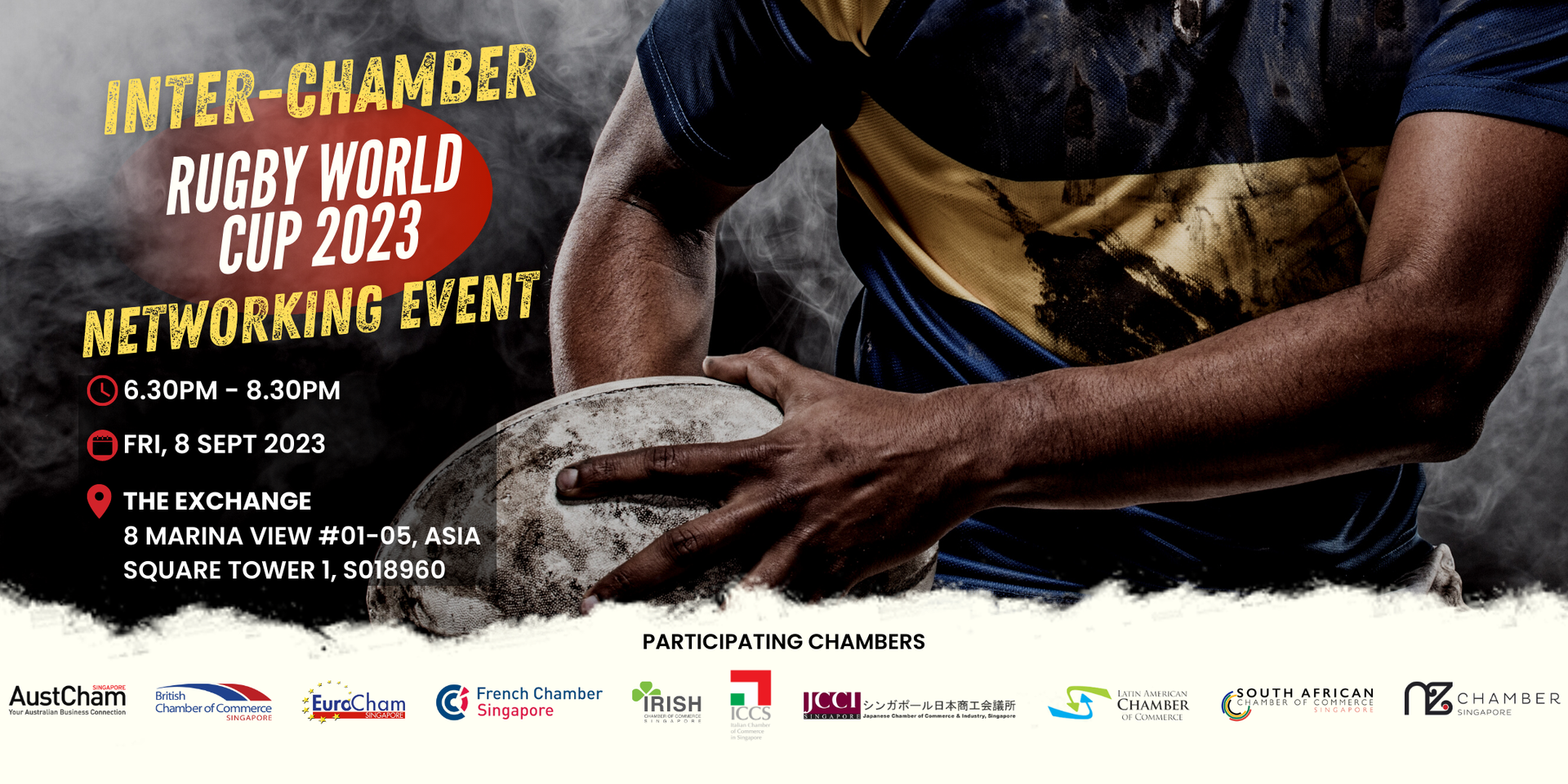 thumbnails Inter-Chamber Rugby World Cup Networking Event
