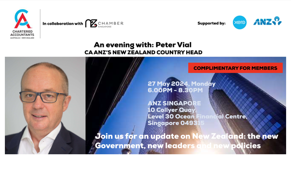 An Evening with Peter Vial, CA ANZ's New Zealand Country Head