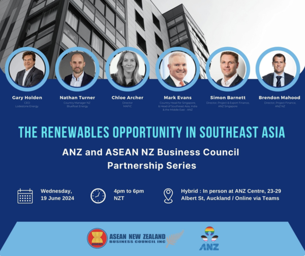 ANZBC X ANZ Sector Event : The Renewables Opportunity [ONLINE]